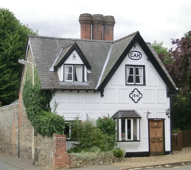 Facade detailing in Great Chesterford