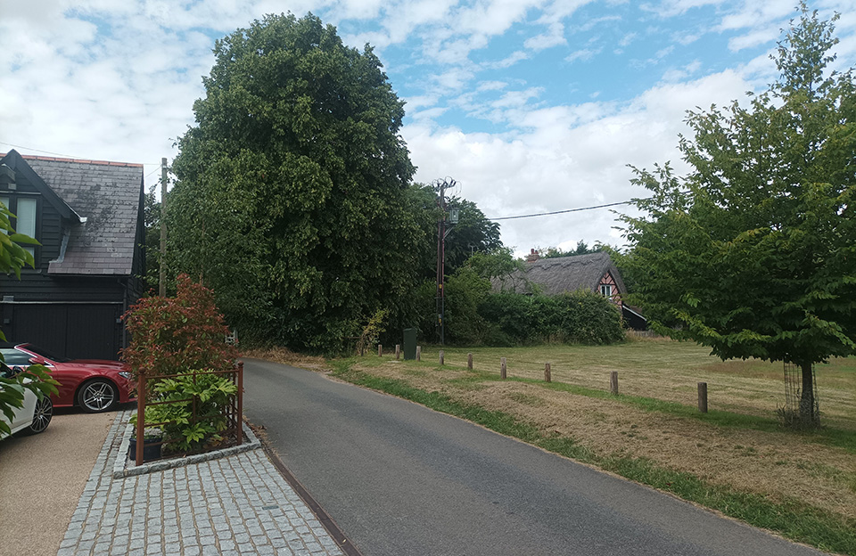 Homes on Newton Hall Lane integrate positively with open space and overlook the public realm.