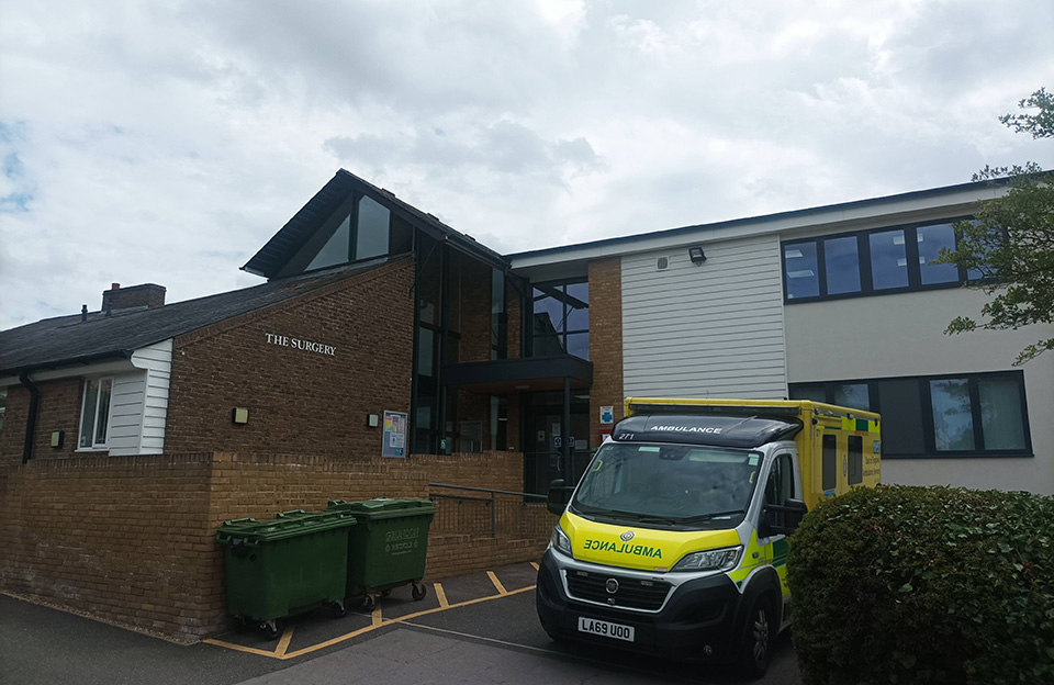 Thaxted Surgery uses varied roof forms and pitches to compliment the character of the town.