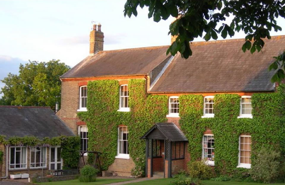 Ivy clad 19th Century Farmhouse on Friars Lane contains strong farmland views in a natural rural setting.